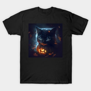 Get Spooked with Spooky Boop Cat T-Shirt